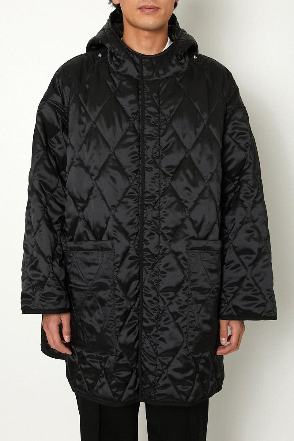 ALMOSTBLACK-WOVEN MODS COAT-NOWALL