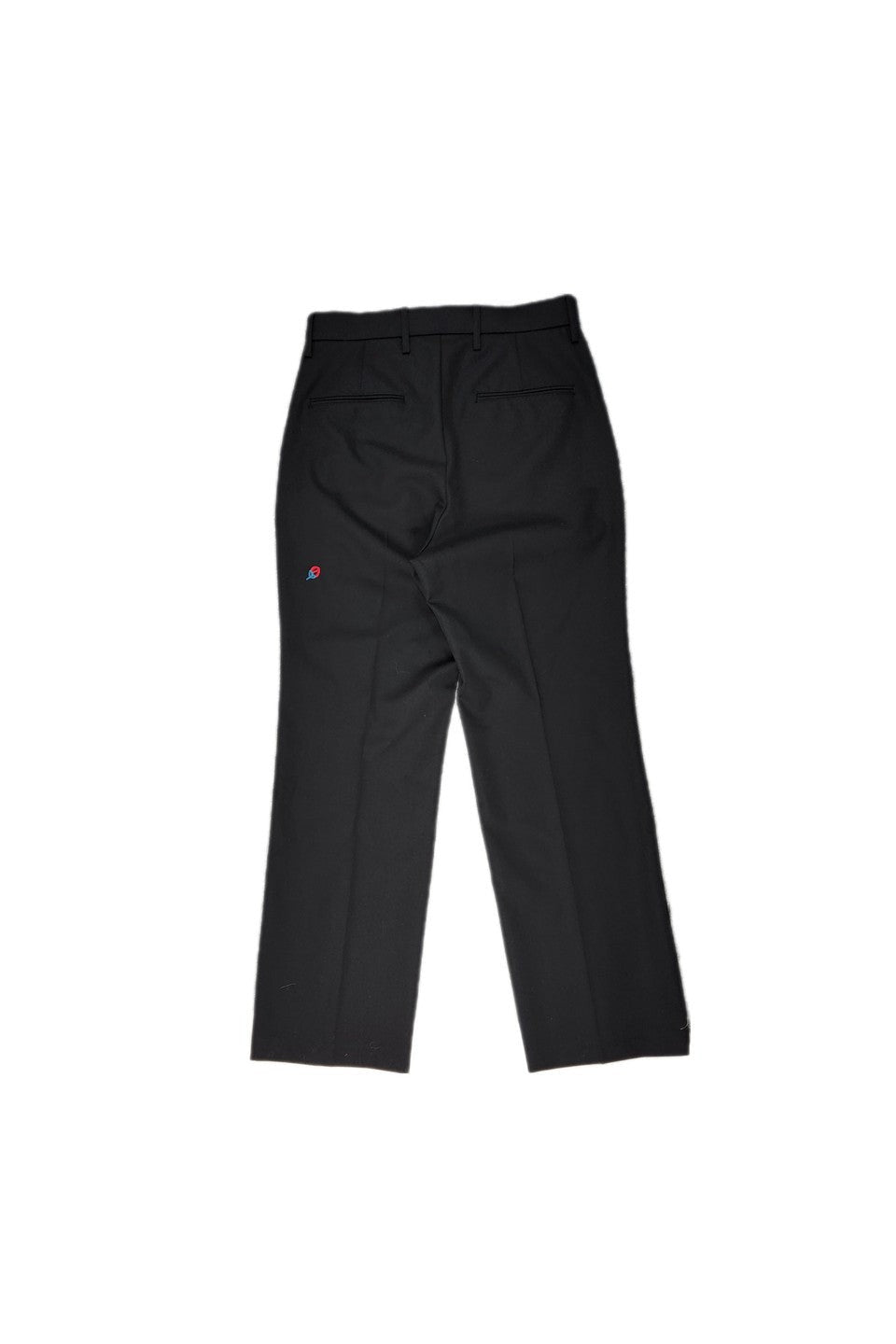 ALMOSTBLACK-WVN EMBROIDERY SLACKS-NOWALL