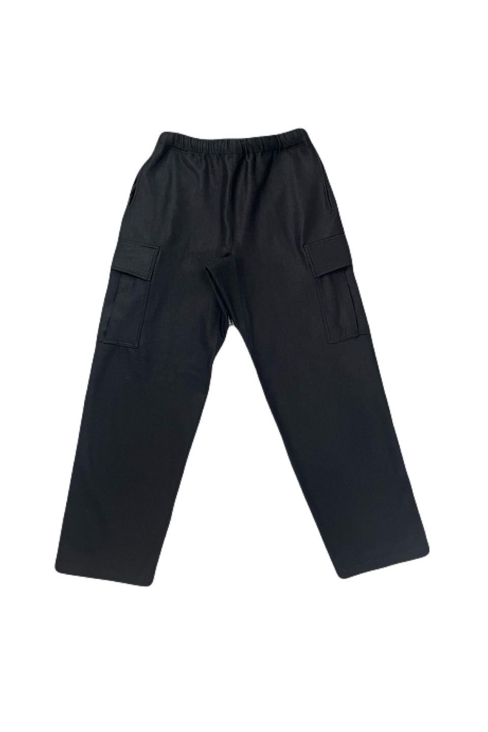 MAYKAM-Wool Easy Cargo Pants-NOWALL