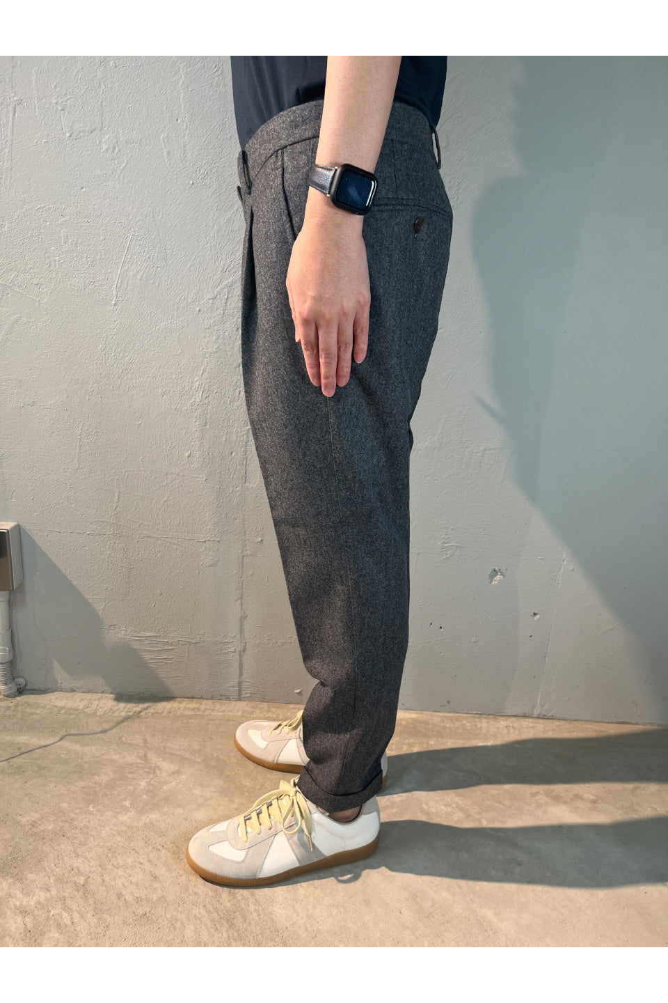 Maison M-Wool Flannel Pants / Slacks-NOWALL