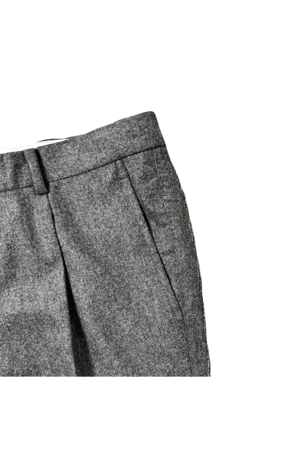 Maison M-Wool Flannel Pants / Slacks-NOWALL