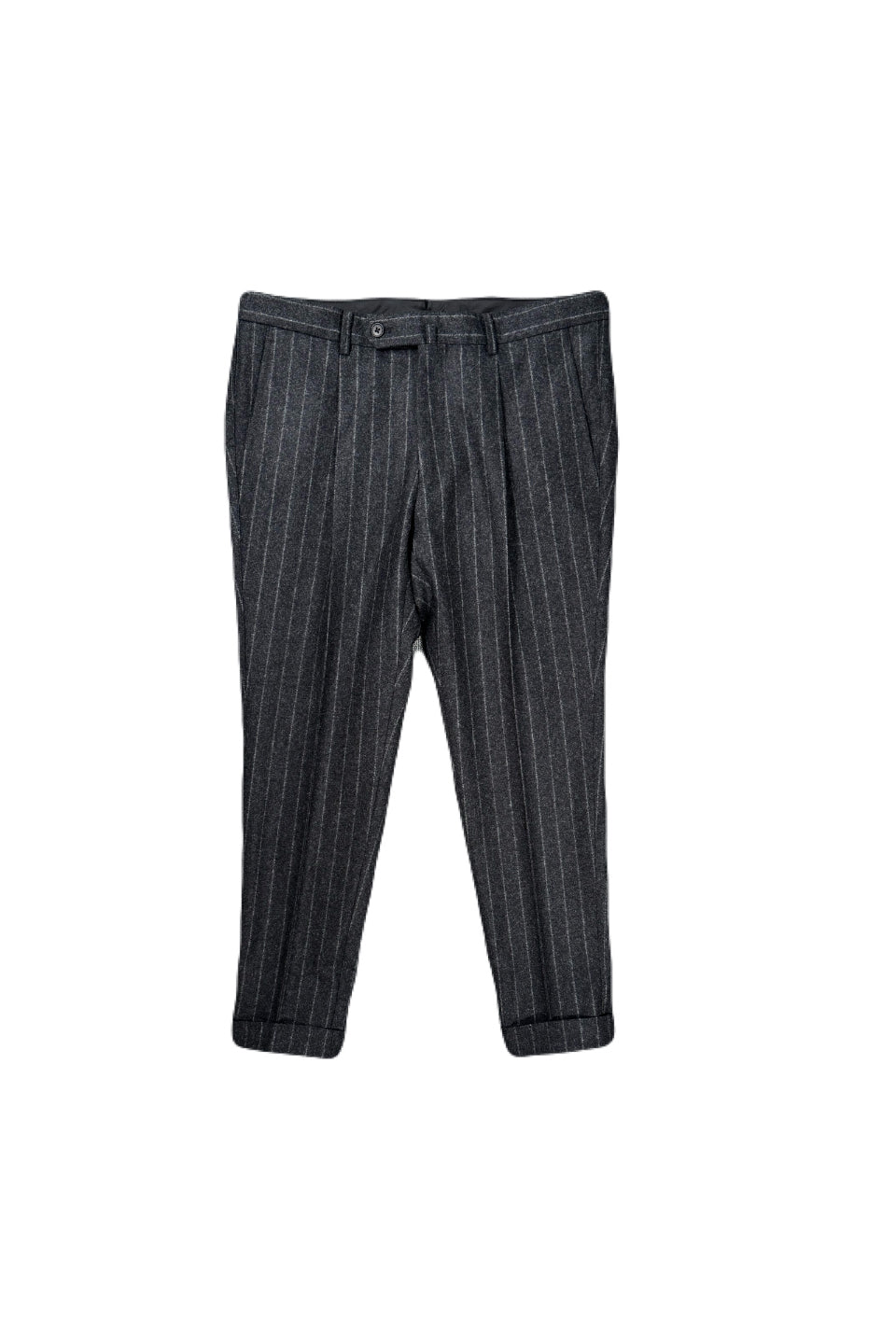 Maison M-Wool Flannel Striped Pants / Slacks-NOWALL