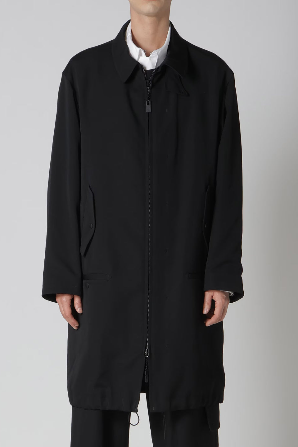 Yohji Yamamoto POUR HOMME-Wool Gabardine N3B Jacket-NOWALL