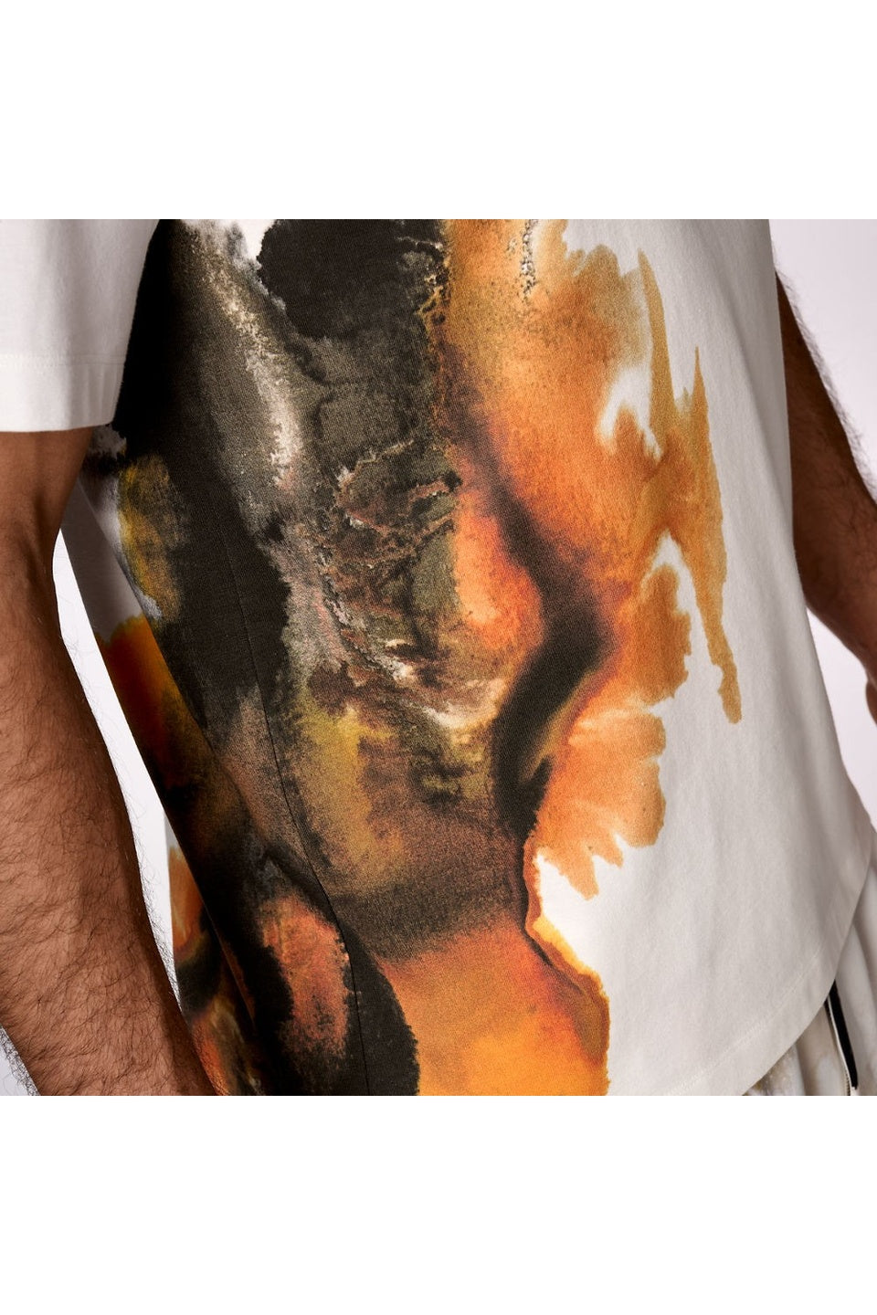 Y-3-Y-3 AOP Short Sleeve Tee-NOWALL