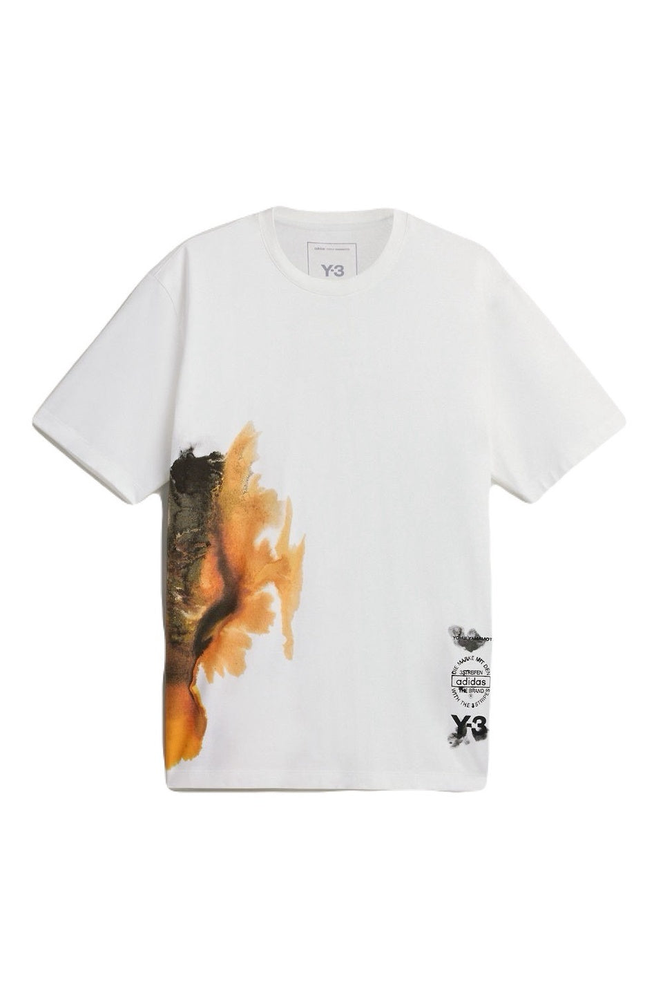 Y-3-Y-3 AOP Short Sleeve Tee-NOWALL