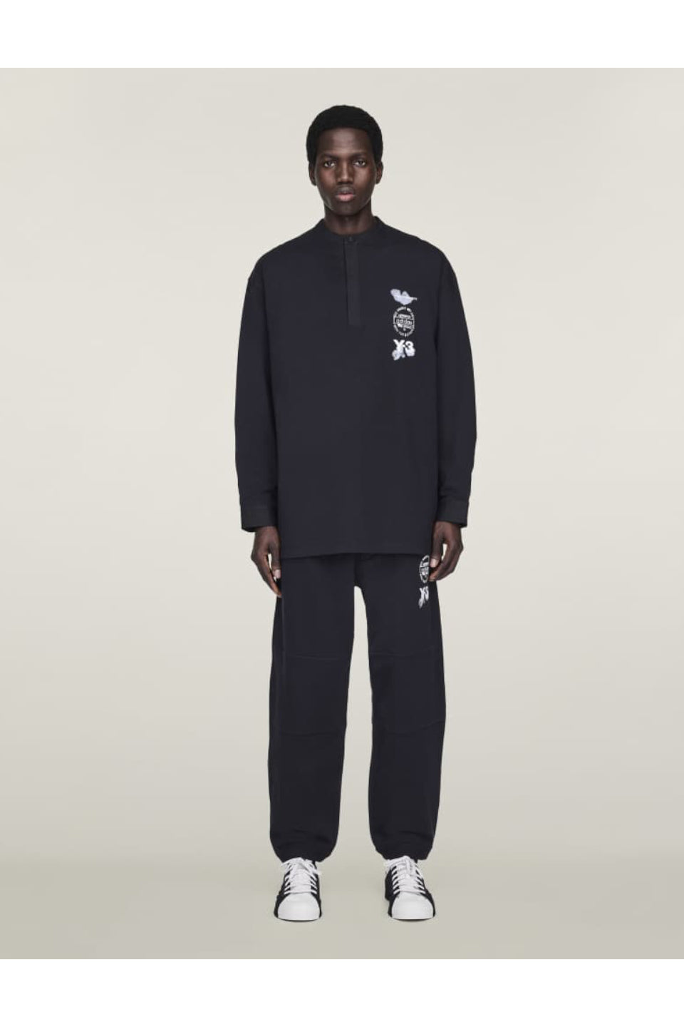 Y-3-Y-3 Cuff Track Pants-NOWALL