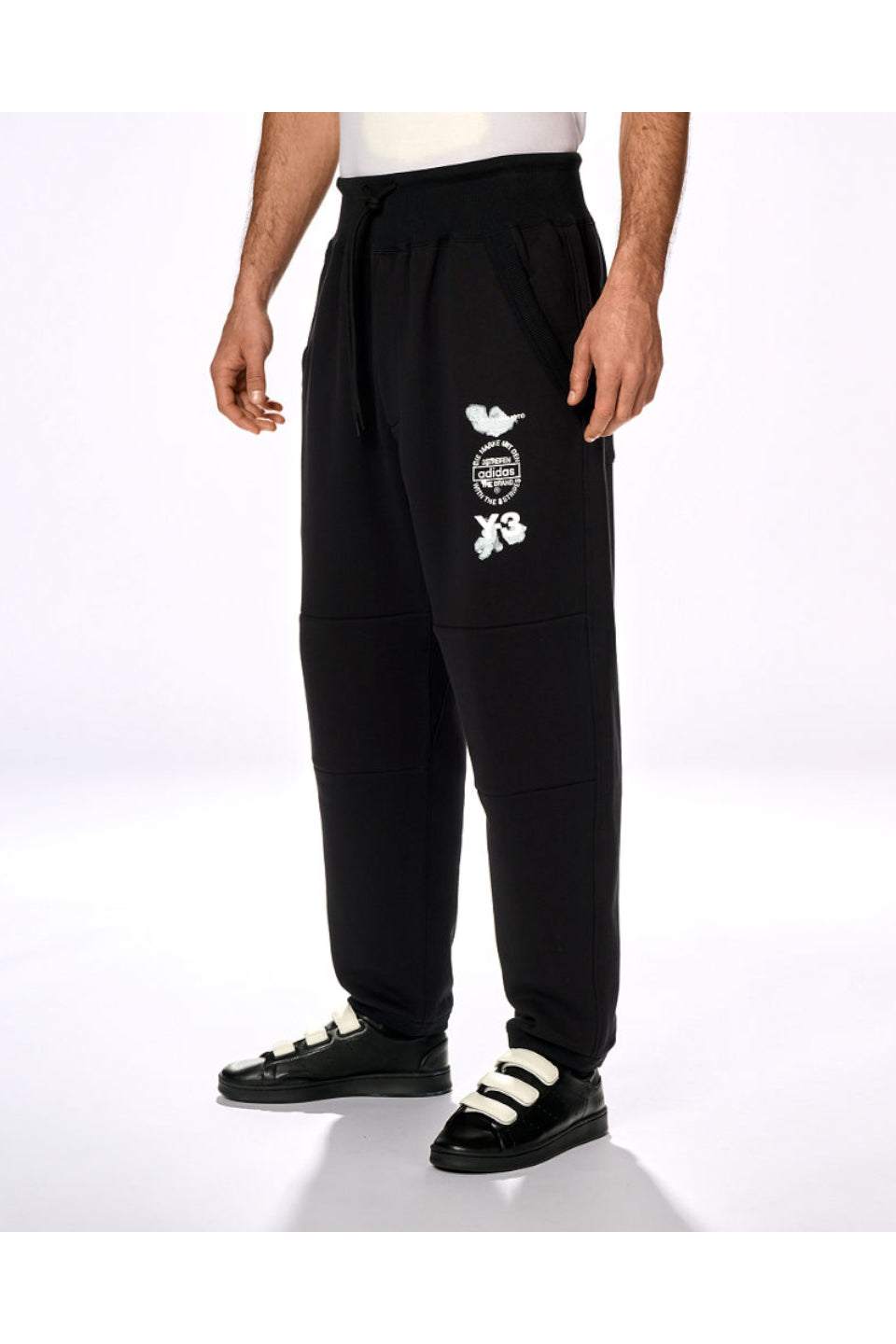 Y-3-Y-3 Cuff Track Pants-NOWALL