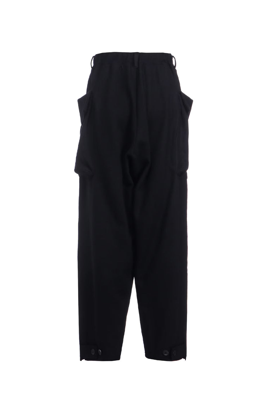 Yohji Yamamoto POUR HOMME-Soft Jersey Out Pocket Pants-NOWALL