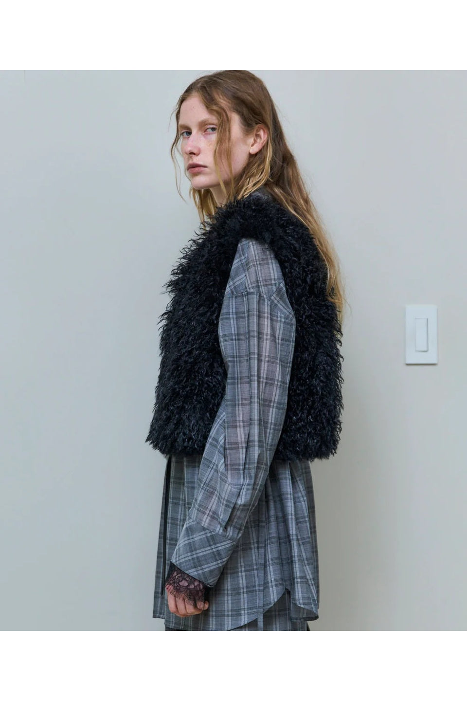 MAISON SPECIAL-【予約商品】Fur Vest-NOWALL