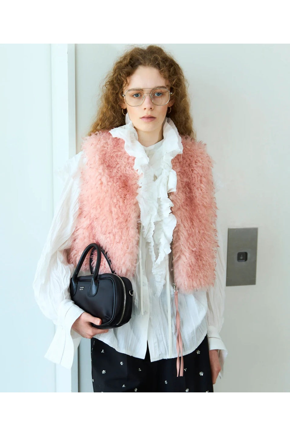 MAISON SPECIAL-【予約商品】Fur Vest-NOWALL