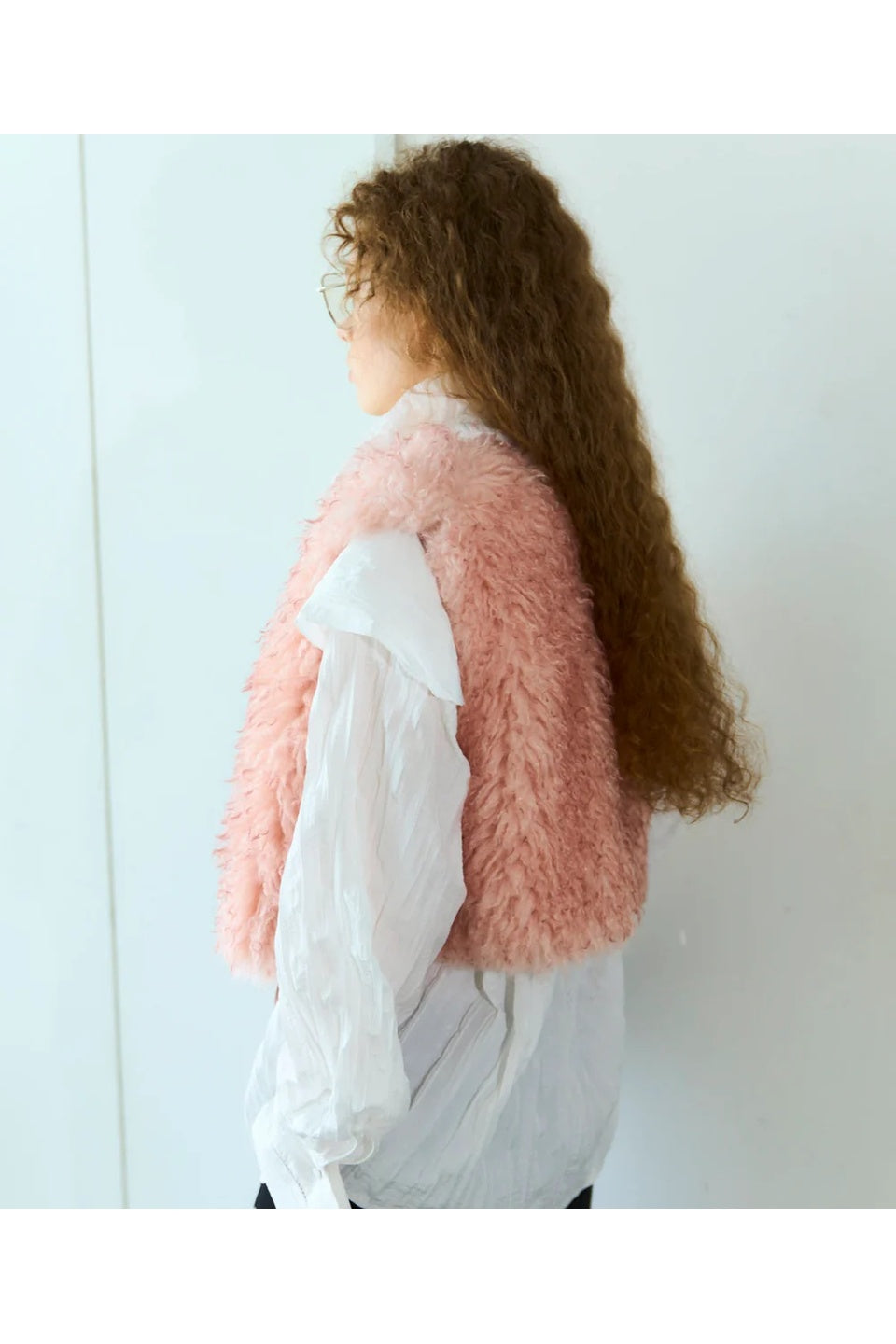 MAISON SPECIAL-【予約商品】Fur Vest-NOWALL