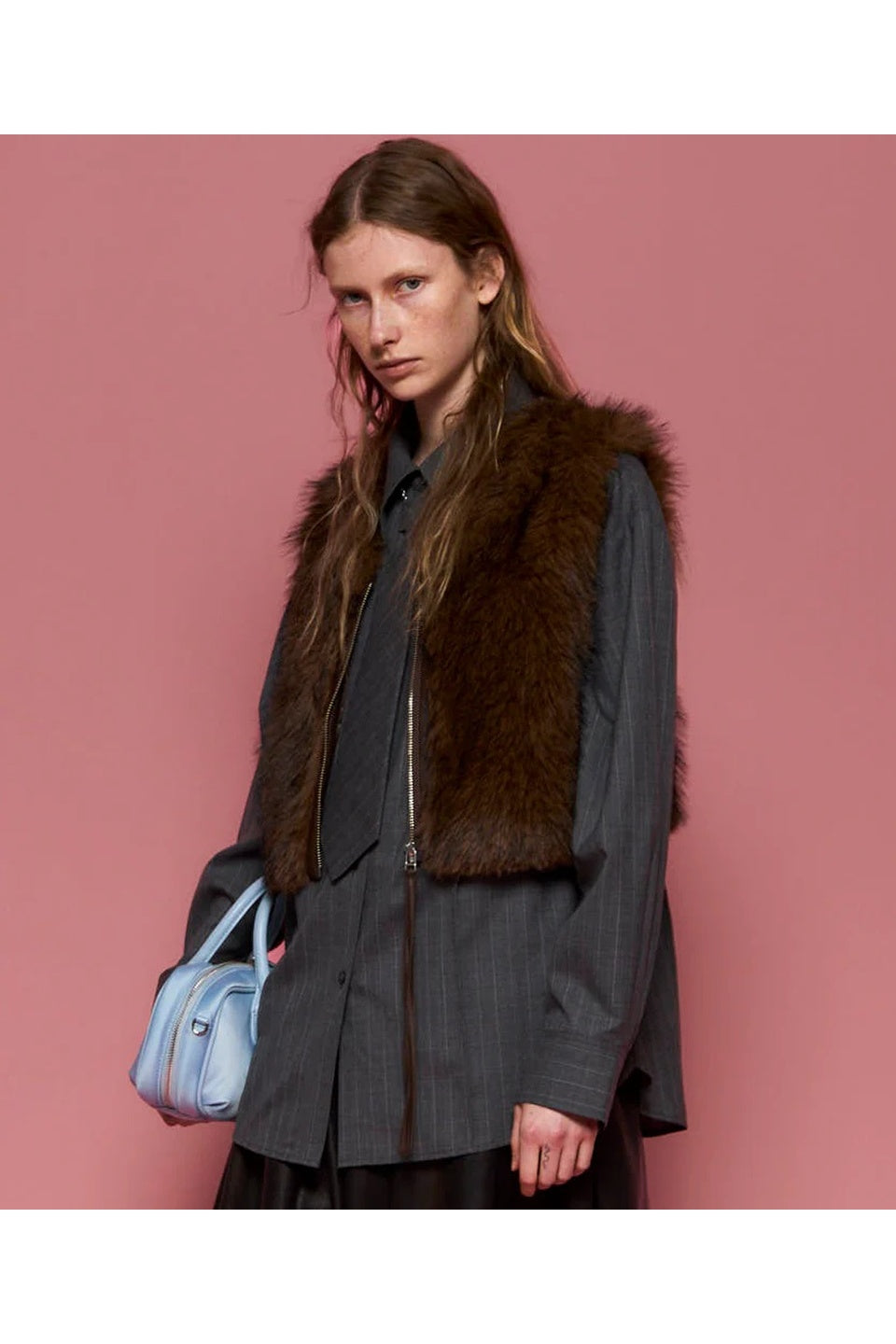 MAISON SPECIAL-【予約商品】Fur Vest-NOWALL
