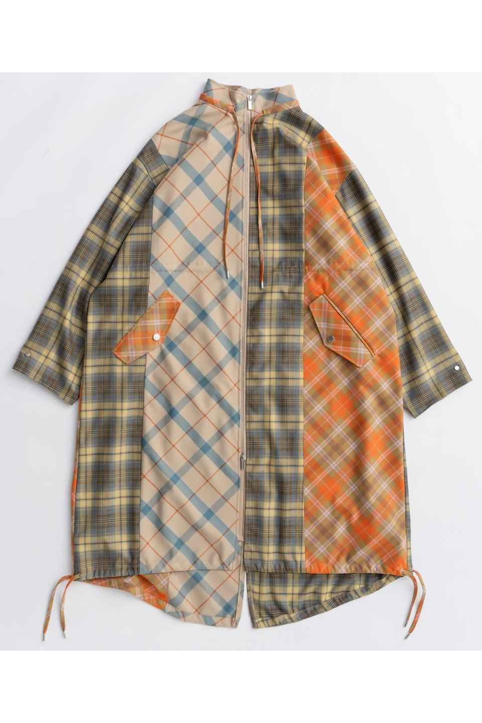 MAISON SPECIAL-【予約商品】Plaid Mods Coat-NOWALL