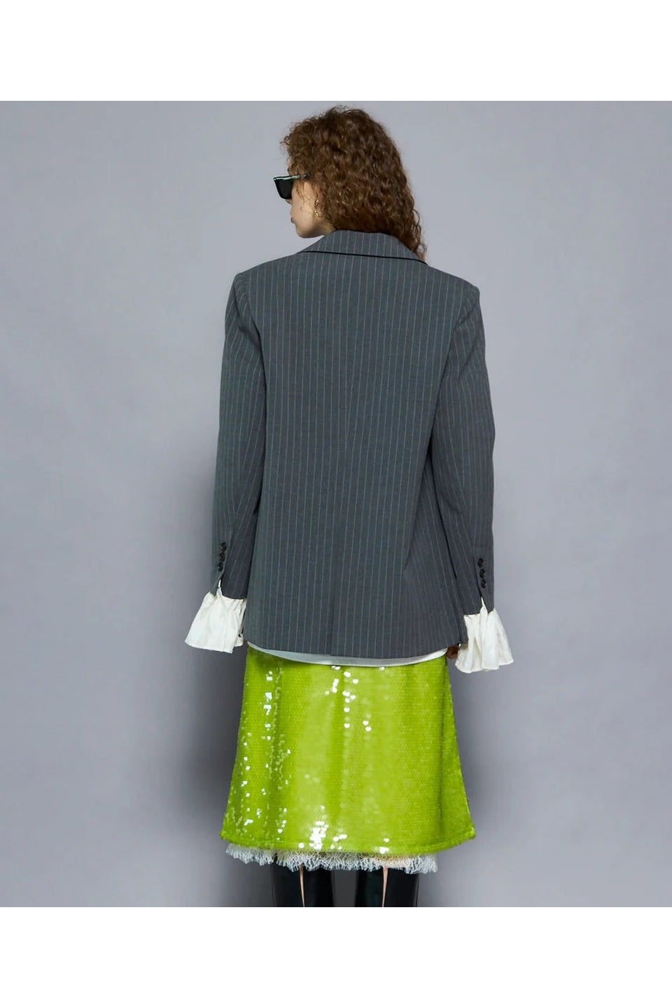MAISON SPECIAL-【予約商品】Ruffle Sleeves Jacket-NOWALL