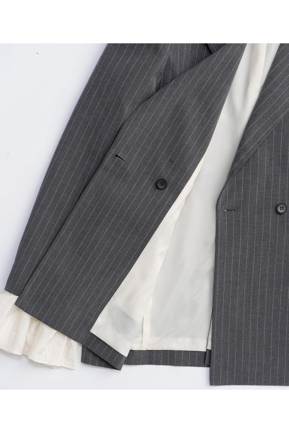 MAISON SPECIAL-【予約商品】Ruffle Sleeves Jacket-NOWALL