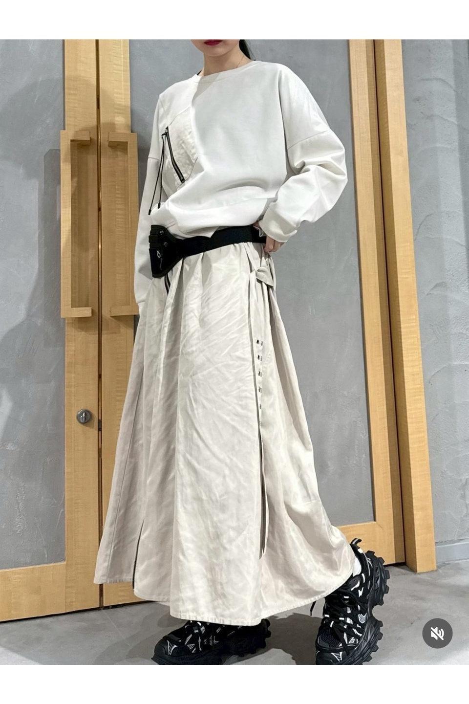 MICALLE MICALLE-Zip Pocket Sweat Set Up-NOWALL