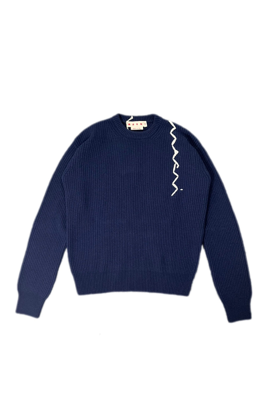 MARNI-Embroidery Logo Knit-NOWALL