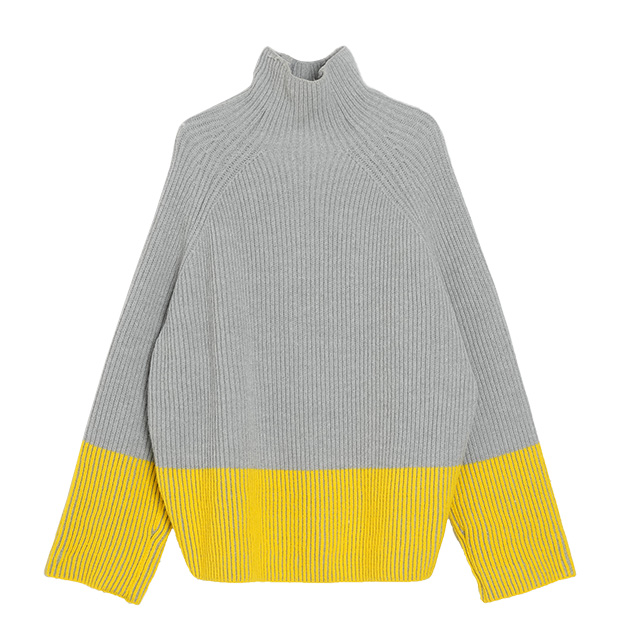 【MICALLE MICALLE】 cut back knit