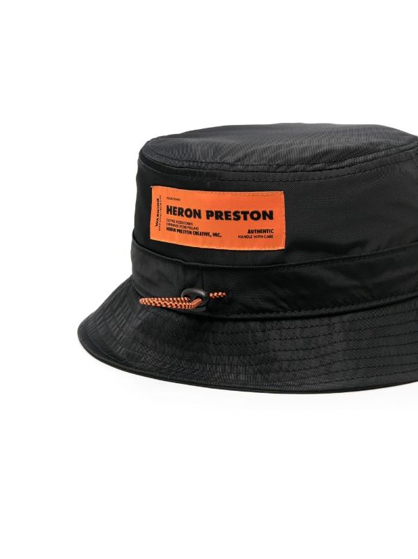 [HERON PRESTON] HPNY EMB NYLON BUCKET HAT