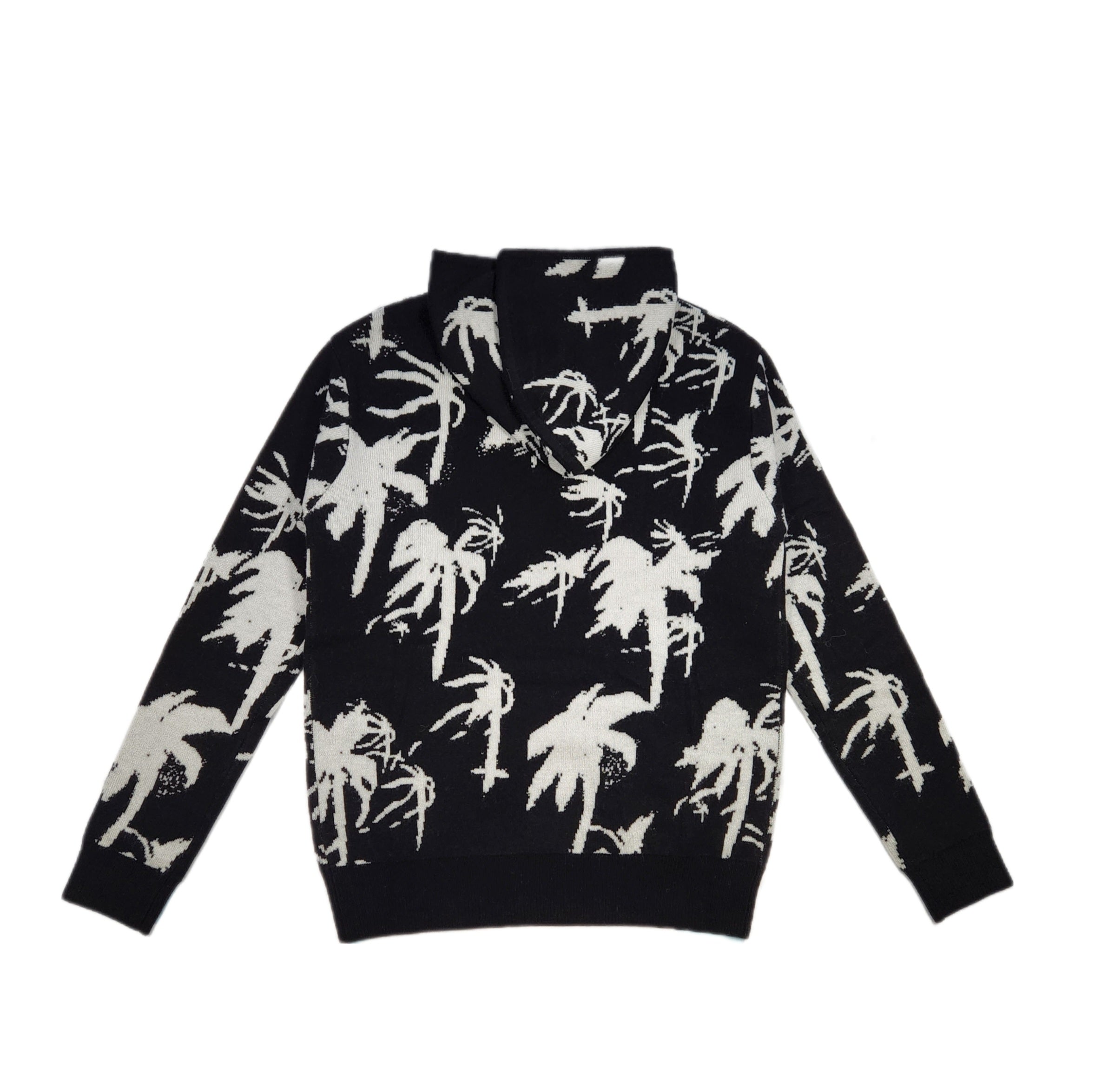 RtA-PALM TREE KNIT HOODIE-NOWALL