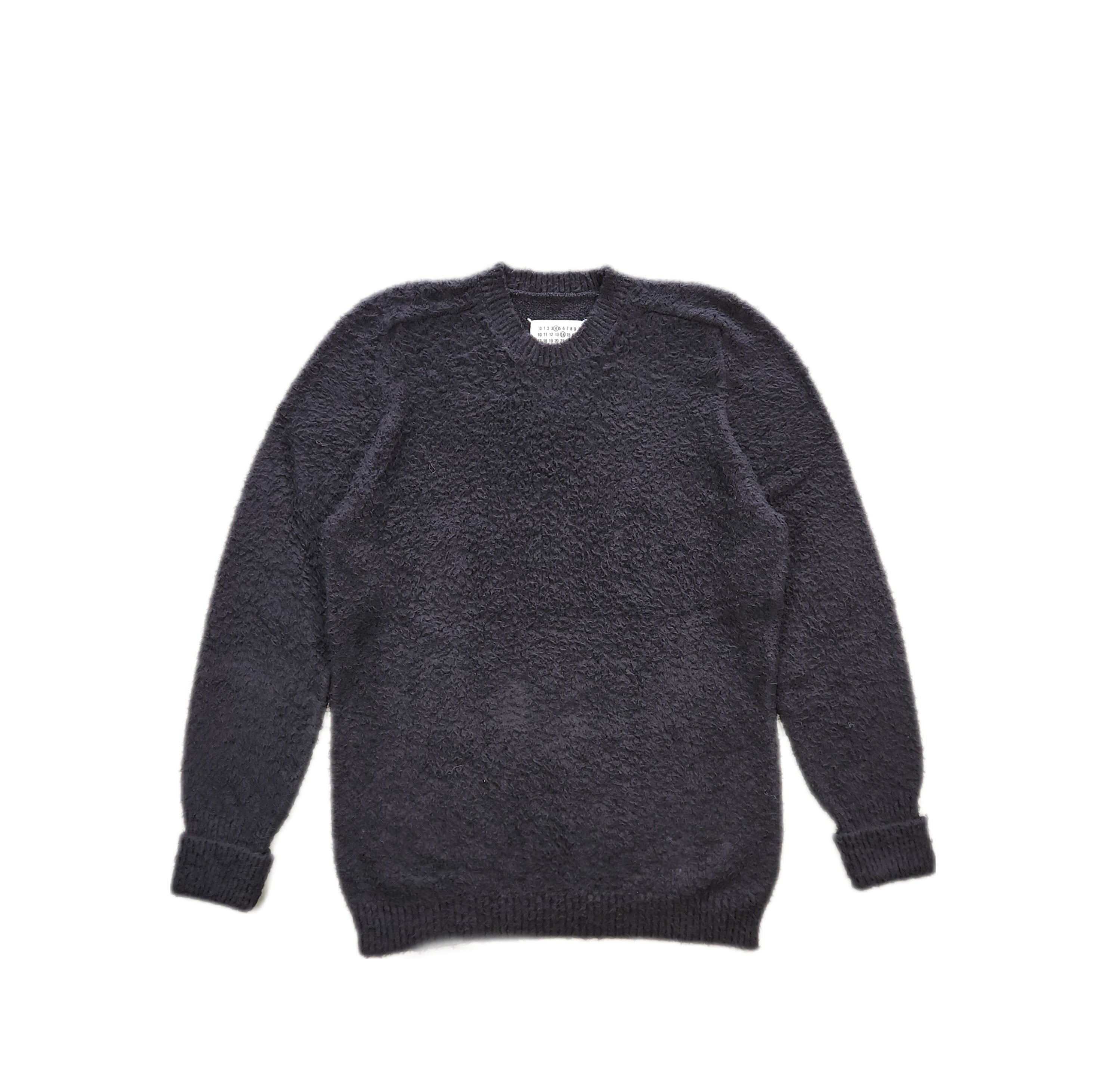 Maison Margiela-＜GENDERLESS＞COTTON NYLON PILE CREW NECK KNIT-NOWALL