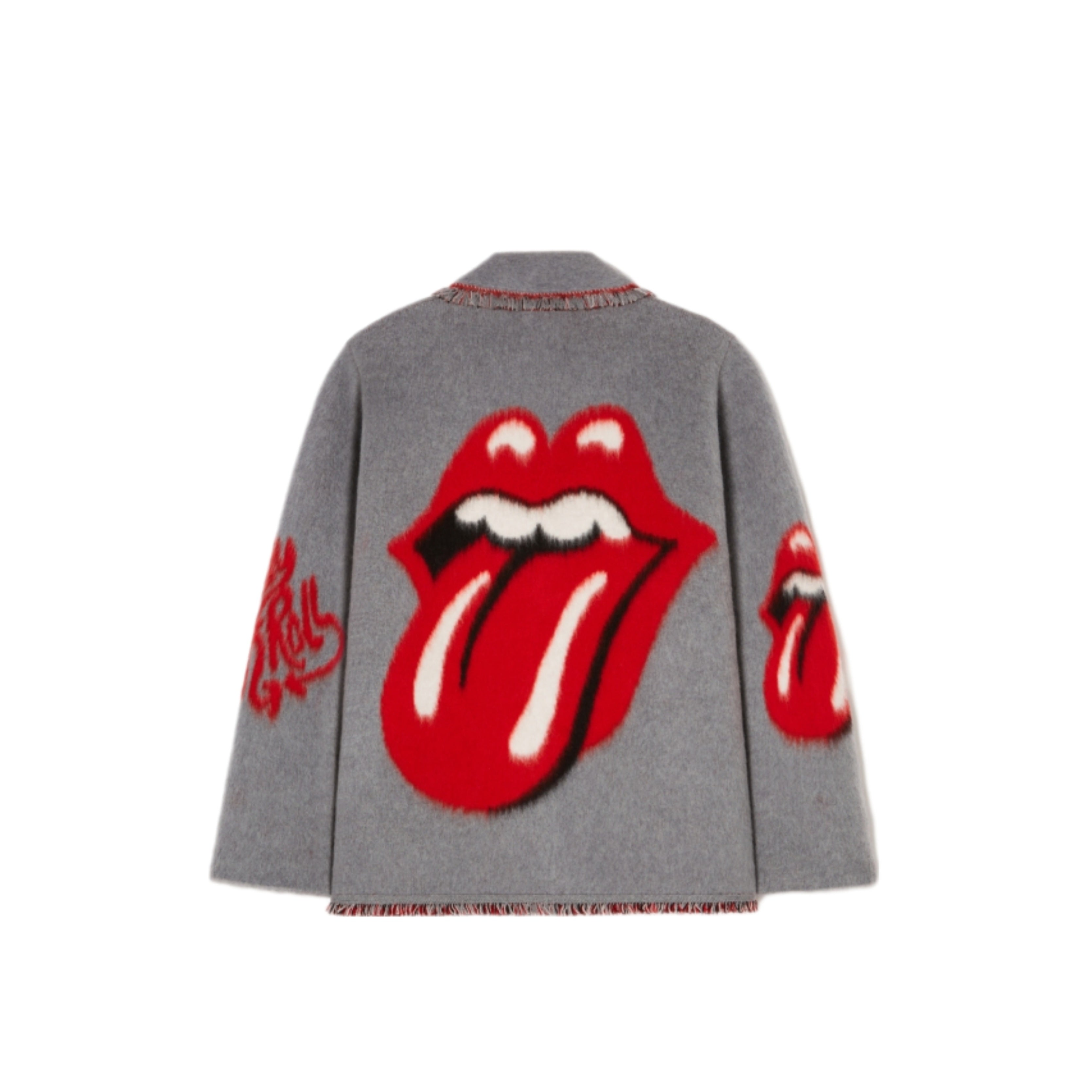 ALANUI-TONGUE & LIPS BRUSHED CARDIGAN-NOWALL