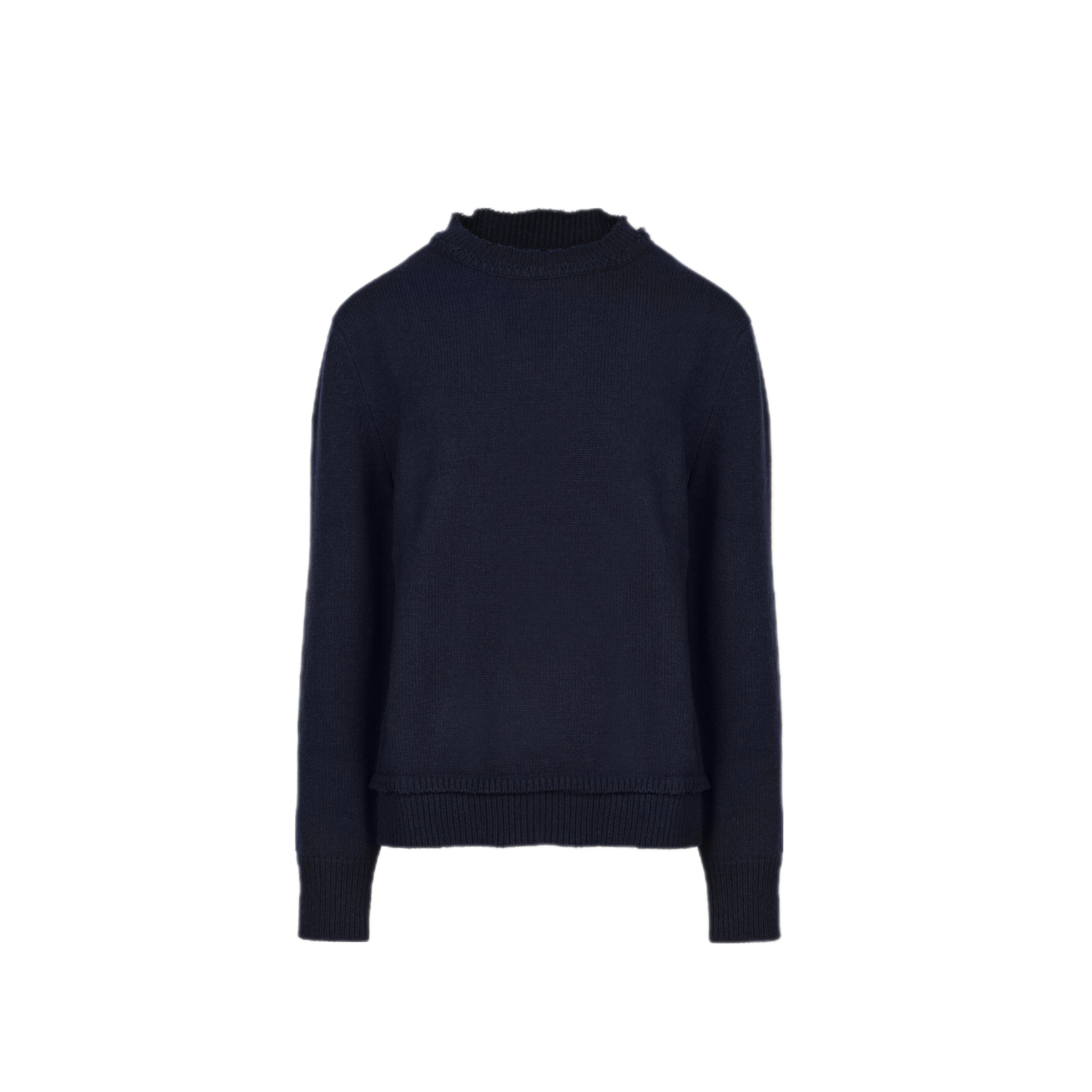 Maison Margiela-＜GENDERLESS＞ELBOW PATCH CREW NECK KNIT-NOWALL