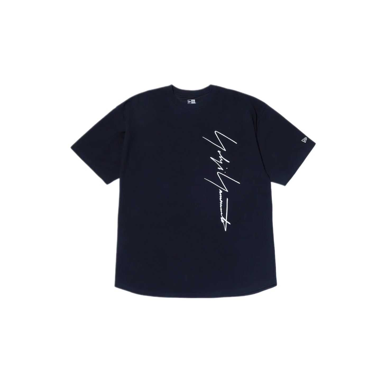 【Yohji Yamamoto × New Era】LOGO TEE/T-shirt/cut-sewn BLACK