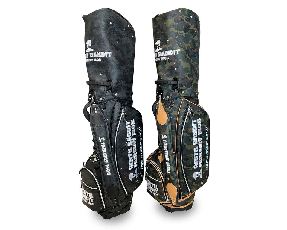 GENTIL BANDIT-FAIRWAY MOB GOLF BAG / KAHKI KAMO-NOWALL