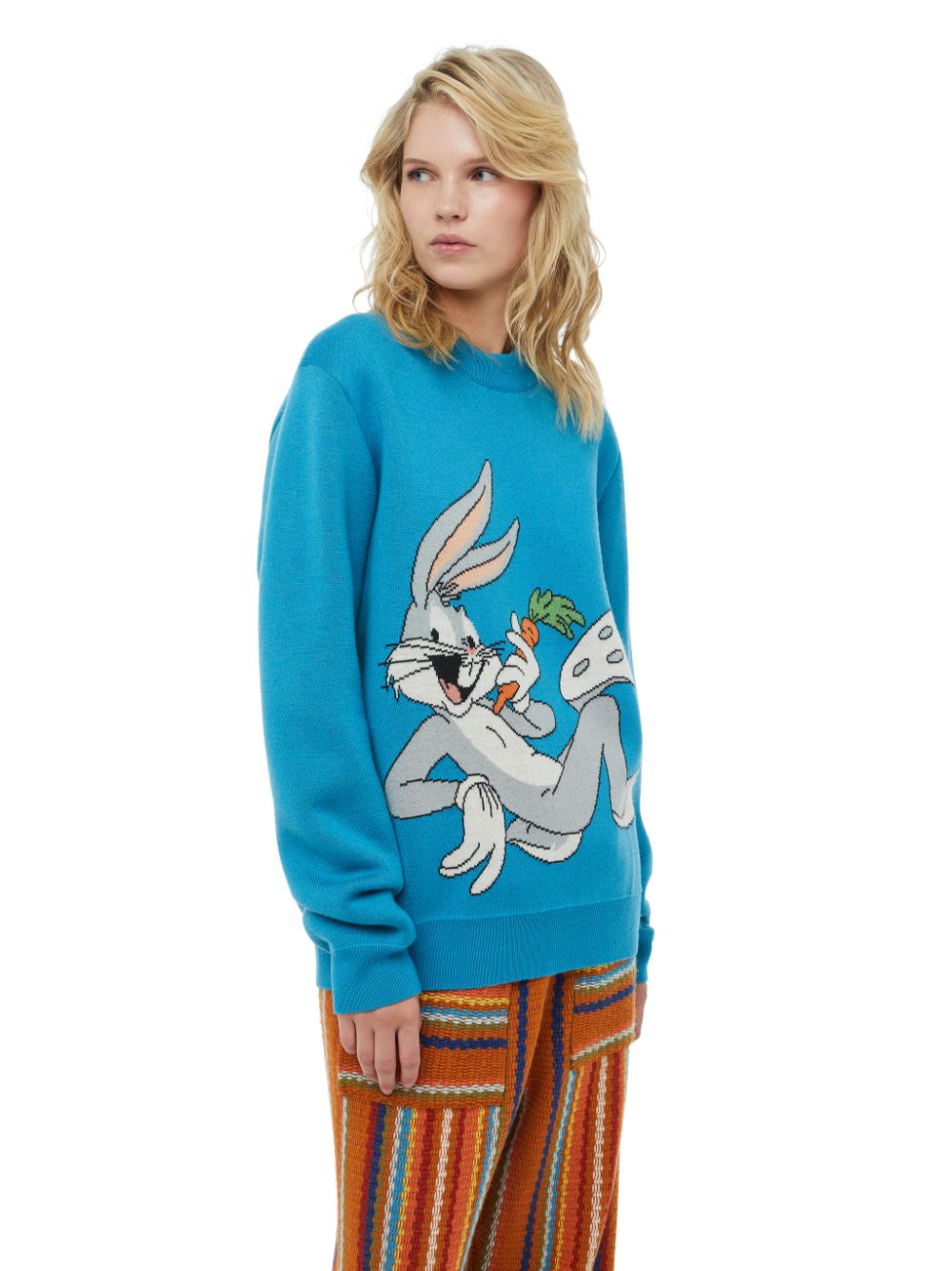 ALANUI-＜WOMEN'S＞BUGS BUNNY BANDANA JCQRD SWEATER-NOWALL